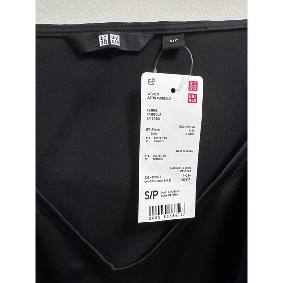 UNIQLO Black Camisole Tank Size Small - Picture 3 of 4